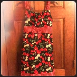 Big Girls Cherry Summer Dress